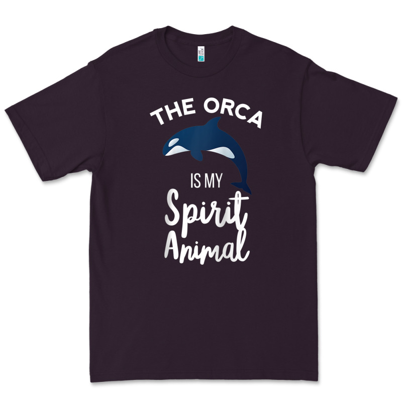 Orca Spirit Animal Killer Whale Ocean Sea Marine Funny Water Raglan Ba Premium Tee by linhVisuals | Teevron