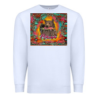 White mama bear leopard and aztec Premium Sweatshirt - RanaPortraitStore