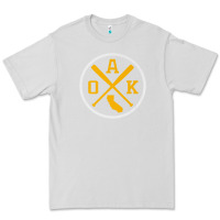 Dove Grey retro oakland baseball emblem vintage oak premium Premium Tee - linhVisuals