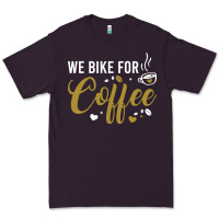 Plum we bike for coffee t shirt Premium Tee - linhVisuals