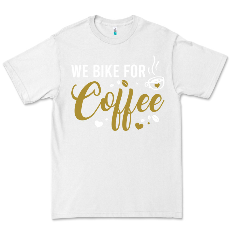 We Bike For Coffee T Shirt Premium Tee by linhVisuals | Teevron