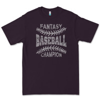 Plum fantasy baseball champion distressed Premium Tee - linhVisuals