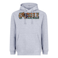 Gobble Thanksgiving Turkey Heavyweight Hoodie | Teevron