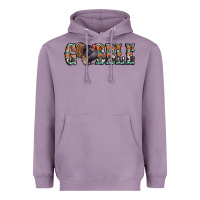 Lavender gobble thanksgiving turkey Heavyweight Hoodie - Jasminsmagicworld