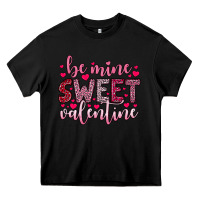 Black be mine sweet valentine Heavy Core Tee - OliviaCreatesArt