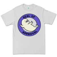 Dove Grey seal of approval baby art Premium Tee - linhVisuals