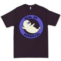 Plum seal of approval baby art Premium Tee - linhVisuals