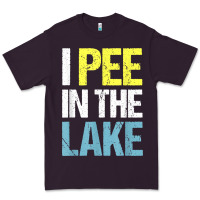Plum i pee in the lake funny summer vacation t shirt Premium Tee - linhVisuals