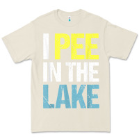 Bone i pee in the lake funny summer vacation t shirt Premium Tee - linhVisuals