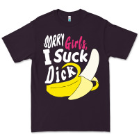 Plum sorry girls i suck dick Banana Premium Tee - linhVisuals