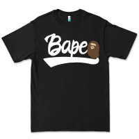 Black bape text Premium Tee - linhVisuals