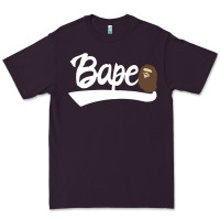 Plum bape text Premium Tee - linhVisuals