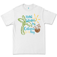 Now Where's My Cabana Boy, Beach Palm Tree Coconut T Shirt Premium Tee | Teevron