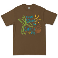 Cacao now where's my cabana boy, beach palm tree coconut t shirt Premium Tee - linhVisuals