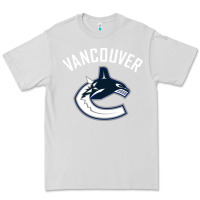 Dove Grey canucks white Premium Tee - linhVisuals