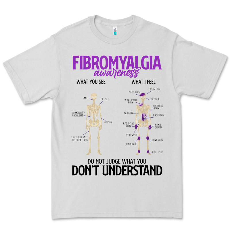Fibromyalgia Awareness Do Not Judge What You Dont Understand Premium Tee by linhVisuals | Teevron