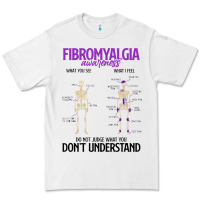 White fibromyalgia awareness do not judge what you dont understand Premium Tee - linhVisuals