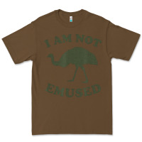 Cacao funny not emu sed emu   not amused ostrich bird Premium Tee - linhVisuals