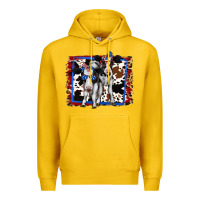 Lemon 4th of July Cows Holstein Cows Premium Hoodie - Jasminsmagicworld
