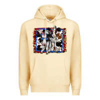 Pina Colada 4th of July Cows Holstein Cows Premium Hoodie - Jasminsmagicworld