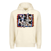 Sandshell 4th of July Cows Holstein Cows Premium Hoodie - Jasminsmagicworld