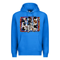 True Royal 4th of July Cows Holstein Cows Premium Hoodie - Jasminsmagicworld