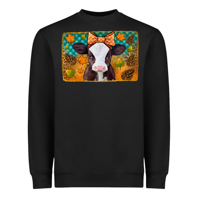 Autumn Baby Cow Heavyweight Sweatshirt by Jasminsmagicworld | Teevron