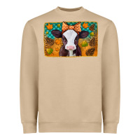 Mushroom autumn baby cow Heavyweight Sweatshirt - Jasminsmagicworld