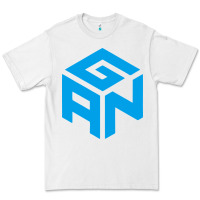White gancube Premium Tee - linhVisuals