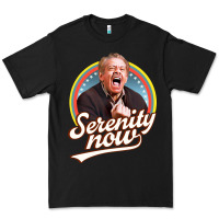 Black serenity later serenity now Premium Tee - linhVisuals