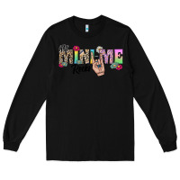 Black my mini me rocks Long Sleeve Tee - CowhideDigitalArt
