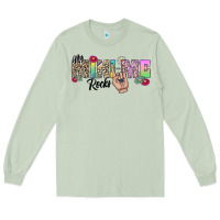 Matcha my mini me rocks Long Sleeve Tee - CowhideDigitalArt