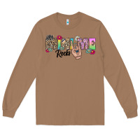 Toasted Coconut my mini me rocks Long Sleeve Tee - CowhideDigitalArt