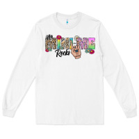 White my mini me rocks Long Sleeve Tee - CowhideDigitalArt