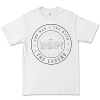 White graphic 365 grumpy the legend men funny gift Premium Tee - linhVisuals