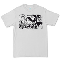 Dove Grey guernica artwork Premium Tee - linhVisuals