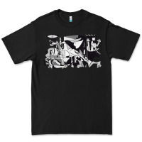 Black guernica artwork Premium Tee - linhVisuals