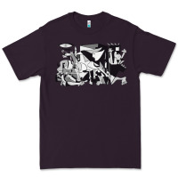 Plum guernica artwork Premium Tee - linhVisuals