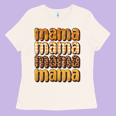 Mama Fall Ladies Tee Designed By Bundleandbundleshop