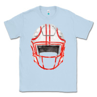 Dusty Blue football helmet fa element Classic Tee - FaDigitalArtStudio