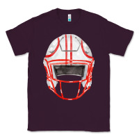Plum football helmet fa element Classic Tee - FaDigitalArtStudio