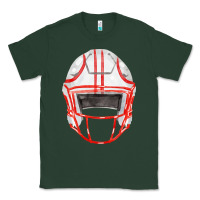 Sports Green football helmet fa element Classic Tee - FaDigitalArtStudio
