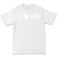 White home in wisconsin love u.s Premium Tee - linhVisuals
