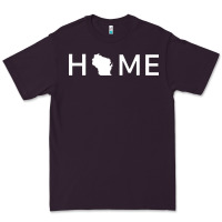 Plum home in wisconsin love u.s Premium Tee - linhVisuals