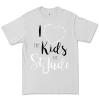 Dove Grey i love and heart the kids of st jude shirt for runners Premium Tee - linhVisuals
