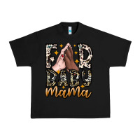 Black Fur Baby Mama Urban Heavy Tee - CowhideDigitalArt