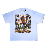 Grape Ice Fur Baby Mama Urban Heavy Tee - CowhideDigitalArt