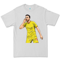 Dove Grey Diogo Jota Premium Tee - linhVisuals