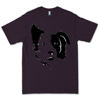 Plum dog, collie, dogs, collies, border collies, puppy, sheepdog Premium Tee - linhVisuals