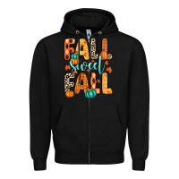 Black Fall sweet Fall Zipper Hoodie - RanaPortraitStore